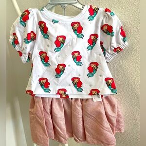 Little mermaid set for girls